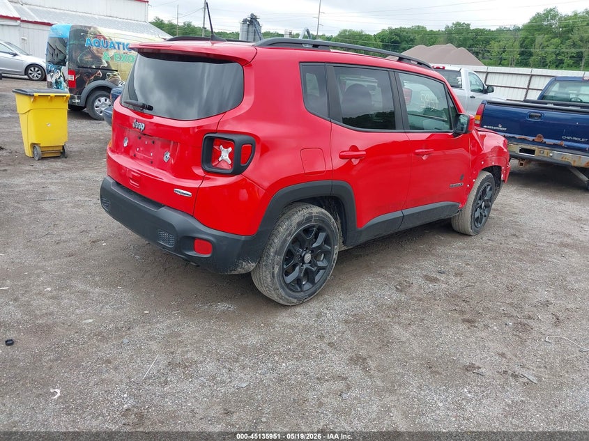 2018 Jeep Renegade VIN ZACCJABB5JPH98957 IAAI salvage auction — FRONT END, Salvage (Iowa), sold $2,450 on 2026-07-06 (photo 4)