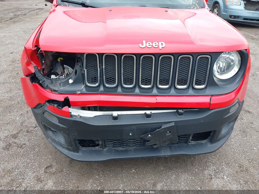 2018 Jeep Renegade VIN ZACCJABB5JPH98957 IAAI salvage auction — FRONT END, Salvage (Iowa), sold $2,450 on 2026-07-06 (photo 6)