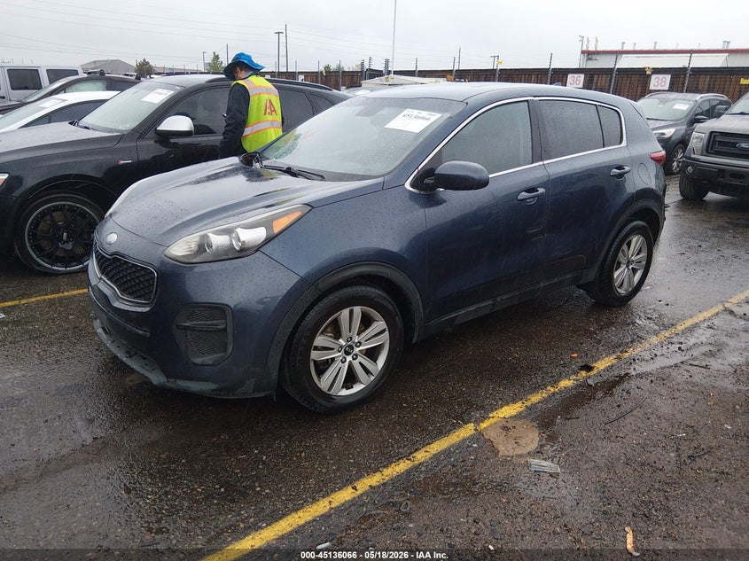 2017 Kia Sportage VIN KNDPM3AC8H7207381 IAAI salvage auction — RIGHT FRONT, Salvage (Colorado), sold $1,750 on 2026-07-28 (photo 2)