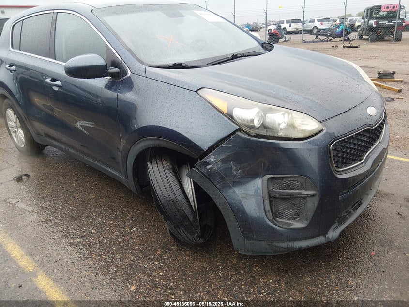 2017 Kia Sportage VIN KNDPM3AC8H7207381 IAAI salvage auction — RIGHT FRONT, Salvage (Colorado), sold $1,750 on 2026-07-28 (photo 6)