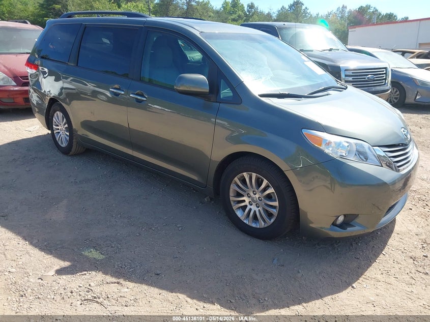 2013 Toyota Sienna VIN 5TDYK3DC2DS324766 IAAI salvage auction — RIGHT REAR, Salvage (Alabama), sold $3,350 on 2026-07-15 (photo 1)