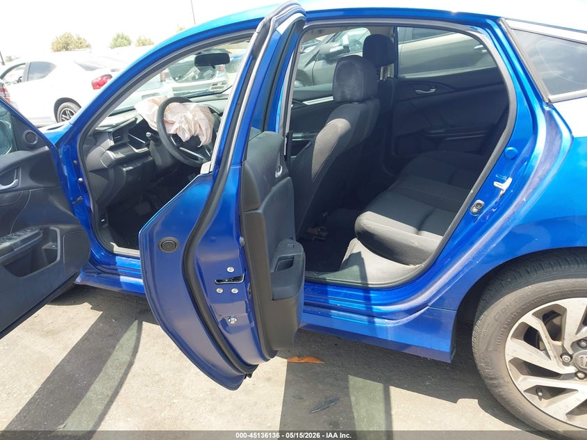 2016 Honda Civic VIN 2HGFC2F72GH550325 IAAI salvage auction — FRONT END, Salvage Certificate (California), sold $2,850 on 2026-07-12 (photo 8)