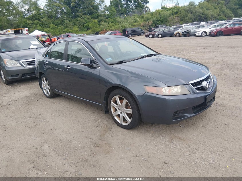 2004 Acura Tsx VIN JH4CL96974C028184 IAAI salvage auction — FRAME DAMAGE, Clear (Massachusetts), sold $225 on 2026-07-11 (photo 1)