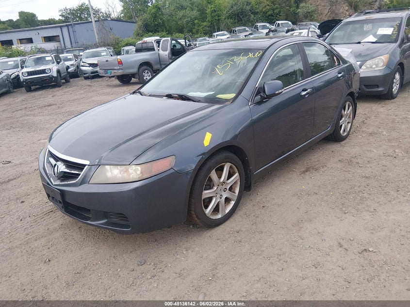 2004 Acura Tsx VIN JH4CL96974C028184 IAAI salvage auction — FRAME DAMAGE, Clear (Massachusetts), sold $225 on 2026-07-11 (photo 2)