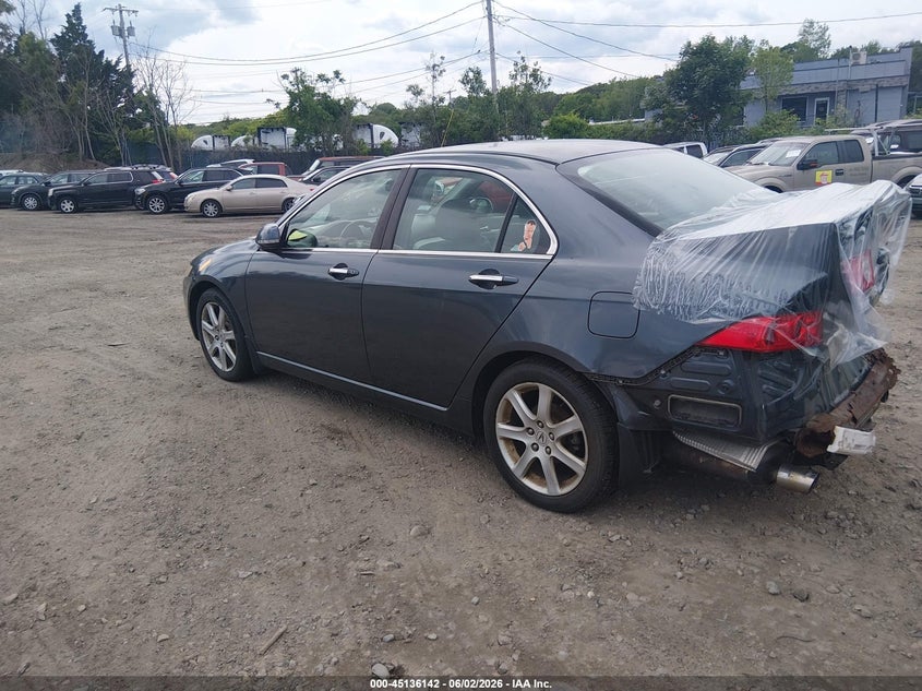 2004 Acura Tsx VIN JH4CL96974C028184 IAAI salvage auction — FRAME DAMAGE, Clear (Massachusetts), sold $225 on 2026-07-11 (photo 3)