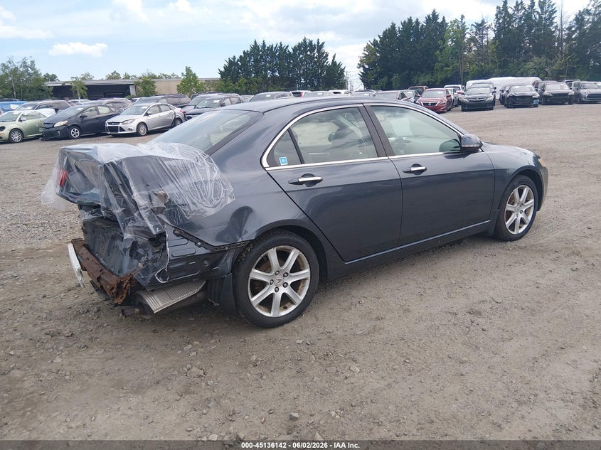 2004 Acura Tsx VIN JH4CL96974C028184 IAAI salvage auction — FRAME DAMAGE, Clear (Massachusetts), sold $225 on 2026-07-11 (photo 4)