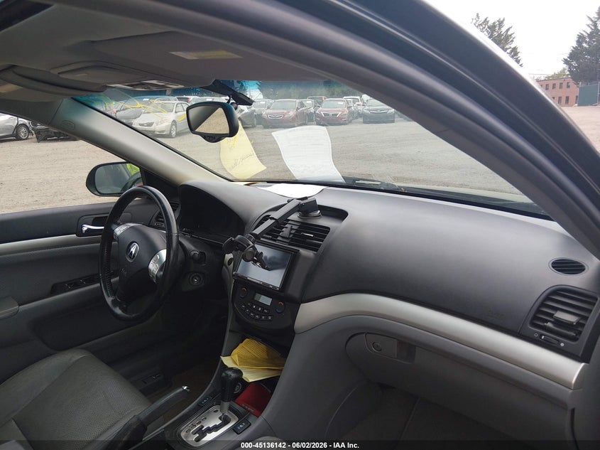 2004 Acura Tsx VIN JH4CL96974C028184 IAAI salvage auction — FRAME DAMAGE, Clear (Massachusetts), sold $225 on 2026-07-11 (photo 5)