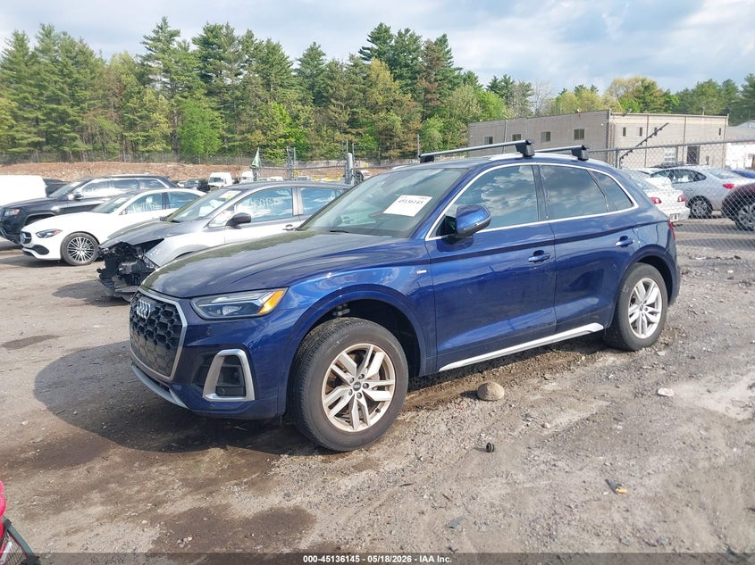 2022 Audi Q5 VIN WA1GAAFY9N2056183 IAAI salvage auction — RIGHT REAR, Salvage (Utah), sold $13,050 on 2026-07-17 (photo 2)