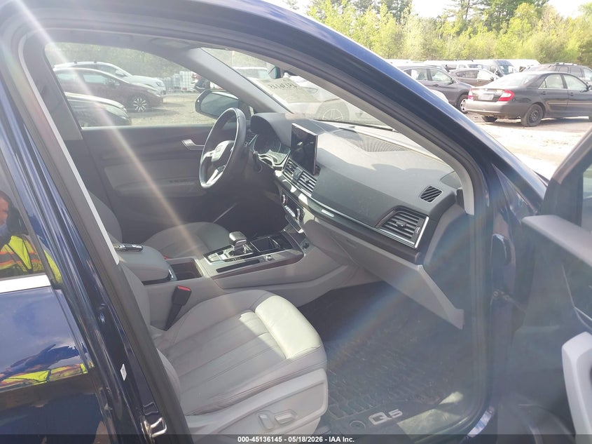 2022 Audi Q5 VIN WA1GAAFY9N2056183 IAAI salvage auction — RIGHT REAR, Salvage (Utah), sold $13,050 on 2026-07-17 (photo 5)
