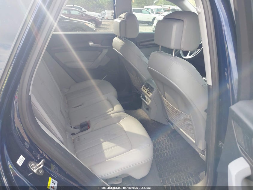 2022 Audi Q5 VIN WA1GAAFY9N2056183 IAAI salvage auction — RIGHT REAR, Salvage (Utah), sold $13,050 on 2026-07-17 (photo 8)