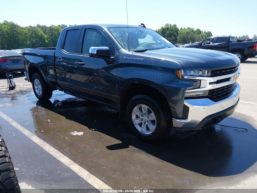 2020 Chevrolet Silverado VIN 1GCRYDED0LZ155215 IAAI salvage auction — RIGHT SIDE, Salvage (North Carolina), sold $5,100 on 2026-07-29 (photo 1)