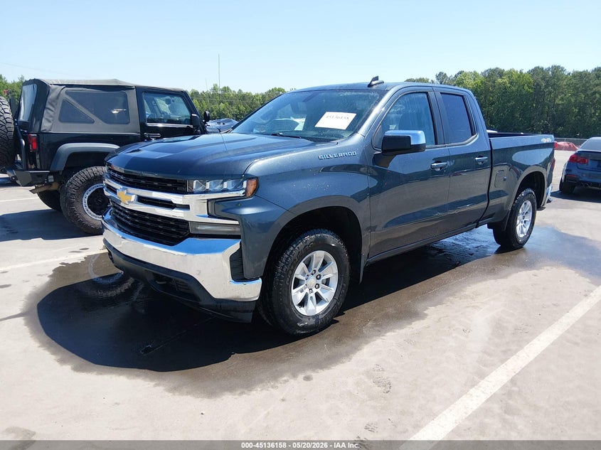 2020 Chevrolet Silverado VIN 1GCRYDED0LZ155215 IAAI salvage auction — RIGHT SIDE, Salvage (North Carolina), sold $5,100 on 2026-07-29 (photo 2)