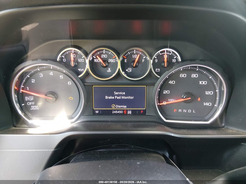 2020 Chevrolet Silverado VIN 1GCRYDED0LZ155215 IAAI salvage auction — RIGHT SIDE, Salvage (North Carolina), sold $5,100 on 2026-07-29 (photo 7)