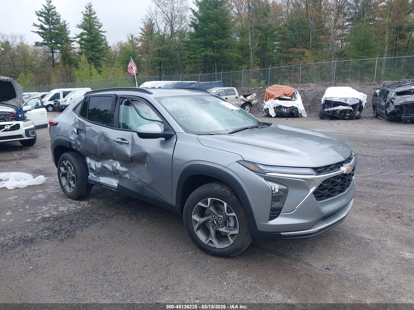 2026 Chevrolet Trax VIN KL77LHEP3TC058579 IAAI salvage auction — RIGHT SIDE, Salvage (Idaho), sold $4,500 on 2026-07-31 (photo 1)