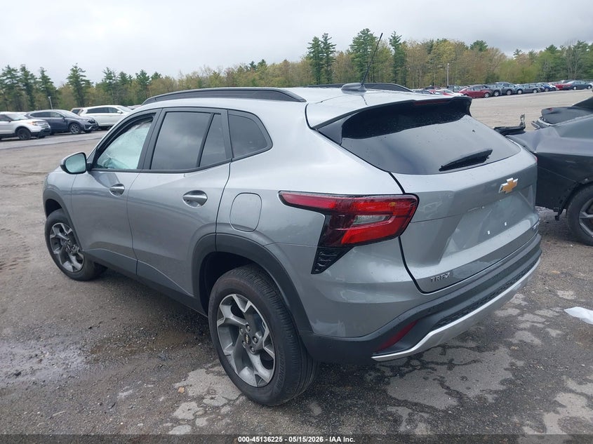 2026 Chevrolet Trax VIN KL77LHEP3TC058579 IAAI salvage auction — RIGHT SIDE, Salvage (Idaho), sold $4,500 on 2026-07-31 (photo 3)