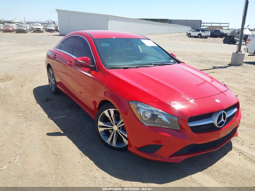 2016 Mercedes-benz Cla-klasse VIN WDDSJ4EB9GN310139 IAAI salvage auction — UNKNOWN, Salvage (Arizona), sold $2,450 on 2026-08-04 (photo 1)