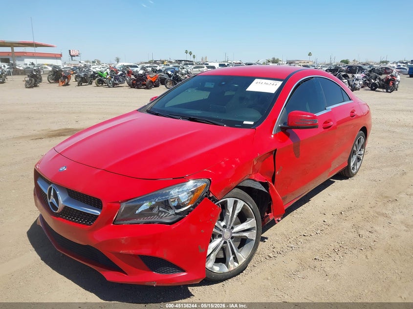 2016 Mercedes-benz Cla-klasse VIN WDDSJ4EB9GN310139 IAAI salvage auction — UNKNOWN, Salvage (Arizona), sold $2,450 on 2026-08-04 (photo 2)