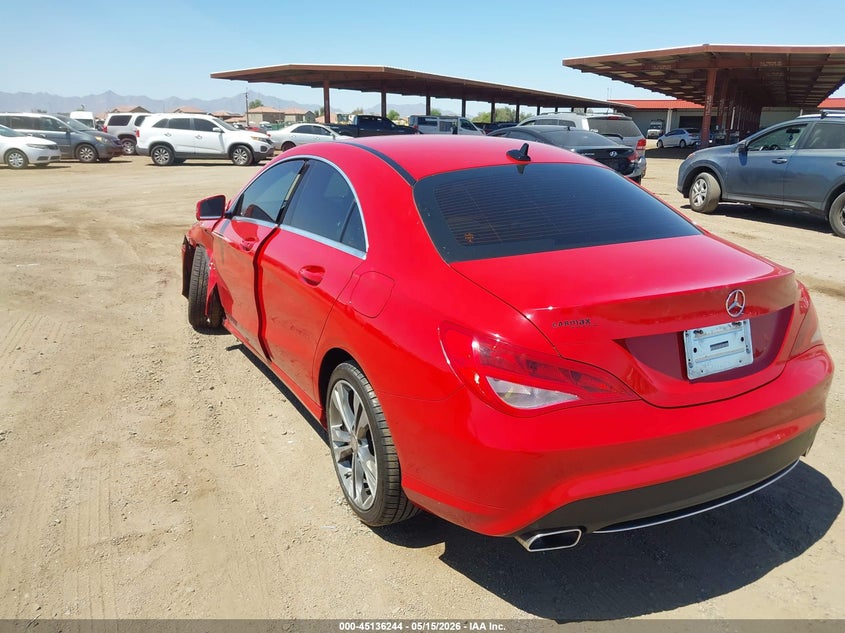 2016 Mercedes-benz Cla-klasse VIN WDDSJ4EB9GN310139 IAAI salvage auction — UNKNOWN, Salvage (Arizona), sold $2,450 on 2026-08-04 (photo 3)