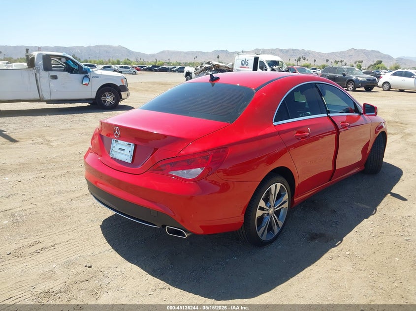 2016 Mercedes-benz Cla-klasse VIN WDDSJ4EB9GN310139 IAAI salvage auction — UNKNOWN, Salvage (Arizona), sold $2,450 on 2026-08-04 (photo 4)