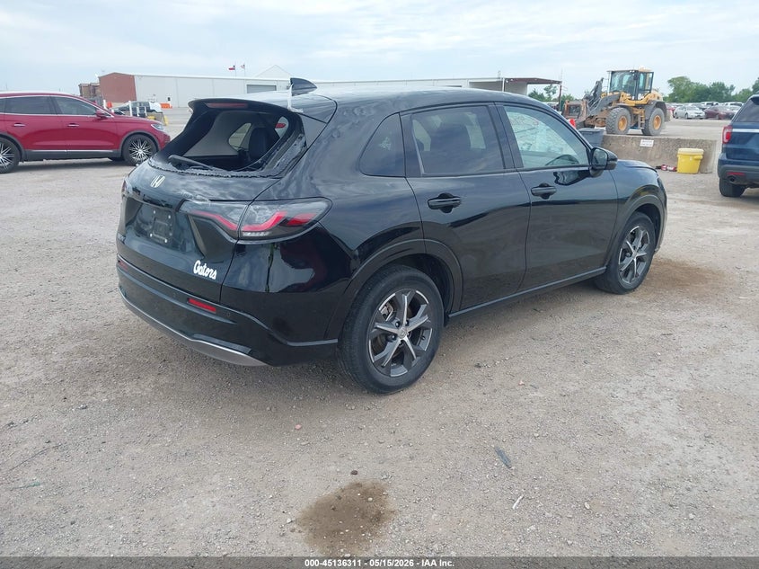 2024 Honda Hr-v VIN 3CZRZ1H72RM754767 IAAI salvage auction — HAIL, Original (Texas), sold $10,550 on 2026-07-29 (photo 4)