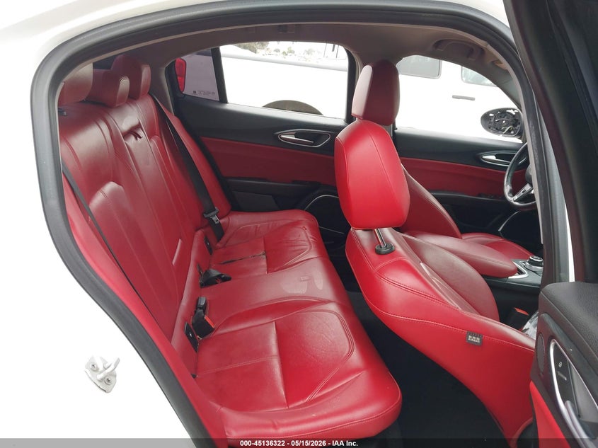 2020 Alfa romeo Giulia VIN ZARFAMANXL7636404 IAAI salvage auction — LEFT SIDE, Salvage (California), sold $2,600 on 2026-07-20 (photo 8)