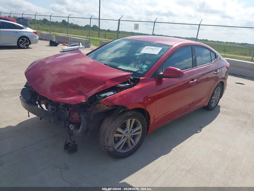 2017 Hyundai Elantra VIN 5NPD84LF6HH188040 IAAI salvage auction — FRONT END, Salvage Title, sold $675 on 2026-07-24 (photo 2)