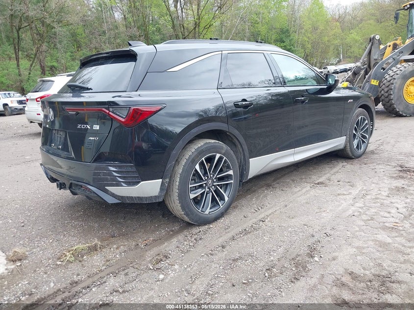 2024 Acura Zdx VIN 4W5KHNRLXRZ502439 IAAI salvage auction — UNDERCARRIAGE, Salvage (Vermont), sold $13,300 on 2026-07-23 (photo 4)