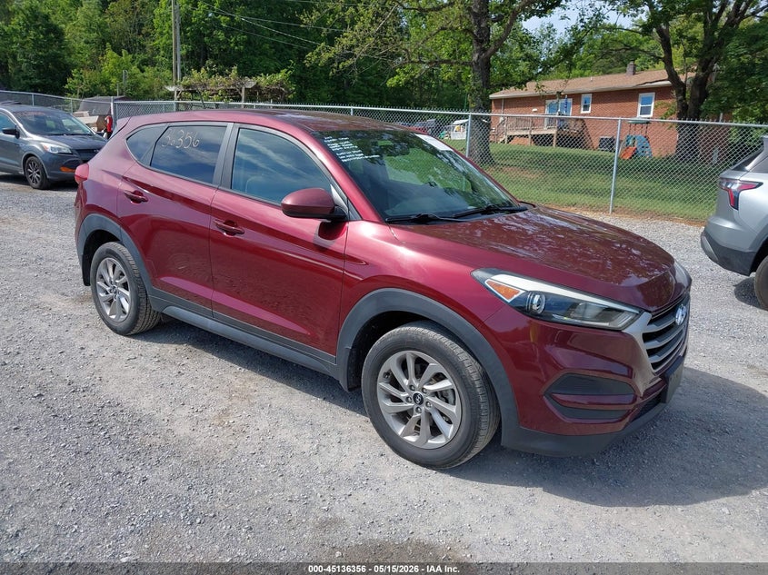 2017 Hyundai Tucson VIN KM8J23A45HU463169 IAAI salvage auction — FRONT END, Clear (Virginia), sold $3,600 on 2026-07-07 (photo 1)
