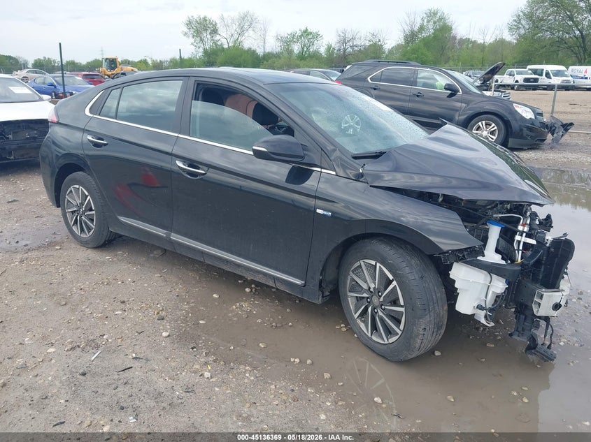 2020 Hyundai Ioniq VIN KMHC85LJ7LU061376 IAAI salvage auction — FRONT END, Junk Bill Of Sale Mv2459 (Wisconsin), sold $1,225 on 2026-07-09 (photo 1)