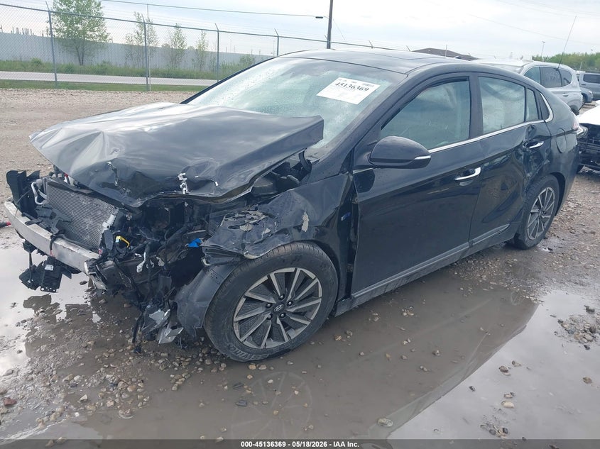 2020 Hyundai Ioniq VIN KMHC85LJ7LU061376 IAAI salvage auction — FRONT END, Junk Bill Of Sale Mv2459 (Wisconsin), sold $1,225 on 2026-07-09 (photo 2)