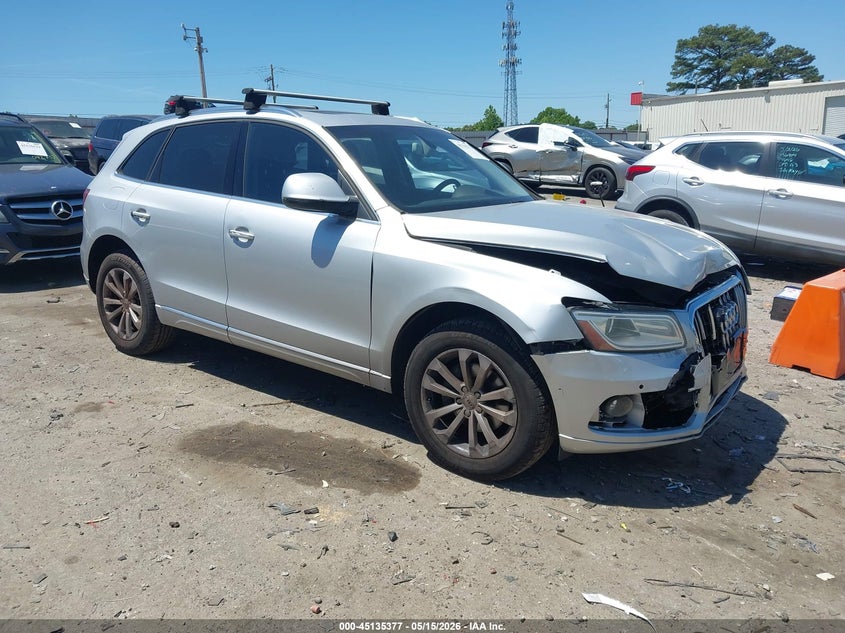 2014 Audi Q5 VIN WA1LFAFPXEA099038 IAAI salvage auction — FRONT END, Salvage (Georgia), sold $375 on 2026-07-22 (photo 1)