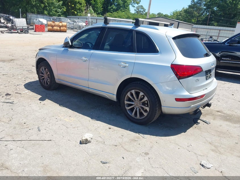 2014 Audi Q5 VIN WA1LFAFPXEA099038 IAAI salvage auction — FRONT END, Salvage (Georgia), sold $375 on 2026-07-22 (photo 3)