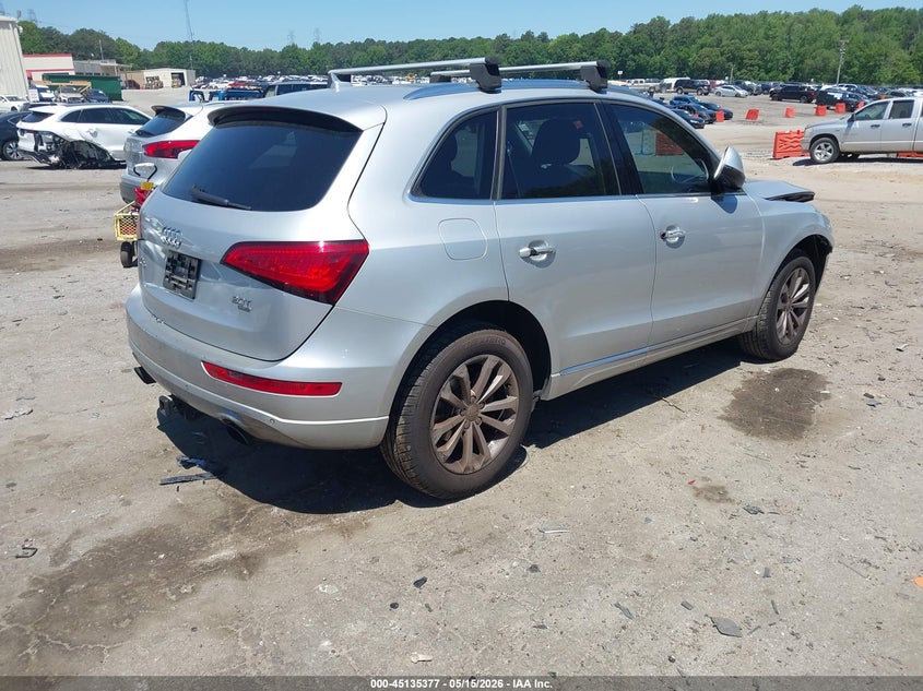 2014 Audi Q5 VIN WA1LFAFPXEA099038 IAAI salvage auction — FRONT END, Salvage (Georgia), sold $375 on 2026-07-22 (photo 4)