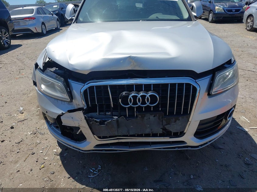 2014 Audi Q5 VIN WA1LFAFPXEA099038 IAAI salvage auction — FRONT END, Salvage (Georgia), sold $375 on 2026-07-22 (photo 6)