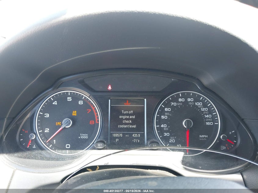 2014 Audi Q5 VIN WA1LFAFPXEA099038 IAAI salvage auction — FRONT END, Salvage (Georgia), sold $375 on 2026-07-22 (photo 7)