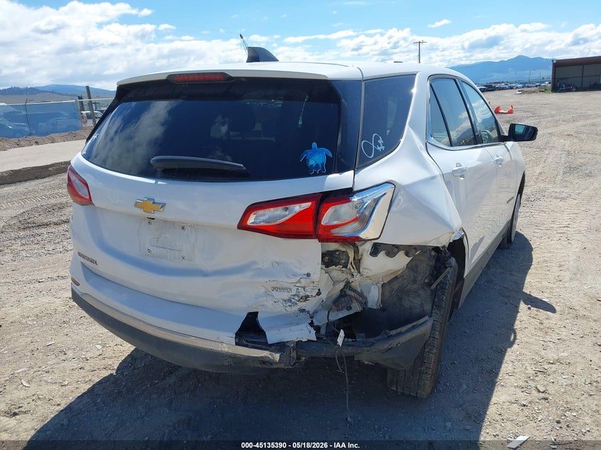 2018 Chevrolet Equinox VIN 2GNAXSEV9J6291842 IAAI salvage auction — RIGHT REAR, Salvage (Montana), sold $350 on 2026-07-09 (photo 6)