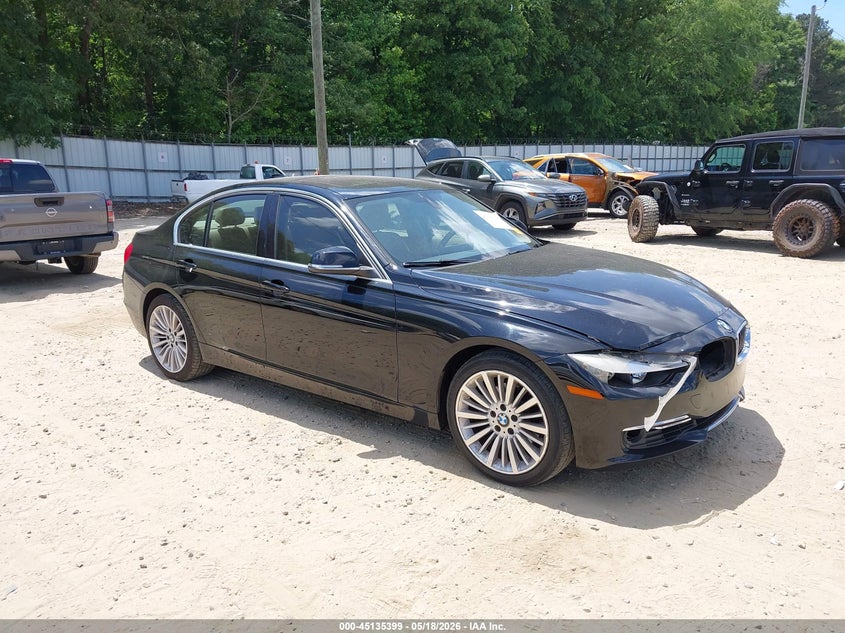 2013 BMW 3er VIN WBA3C1C58DK104549 IAAI salvage auction — FRONT END, Salvage (Georgia), sold $1,150 on 2026-07-10 (photo 1)