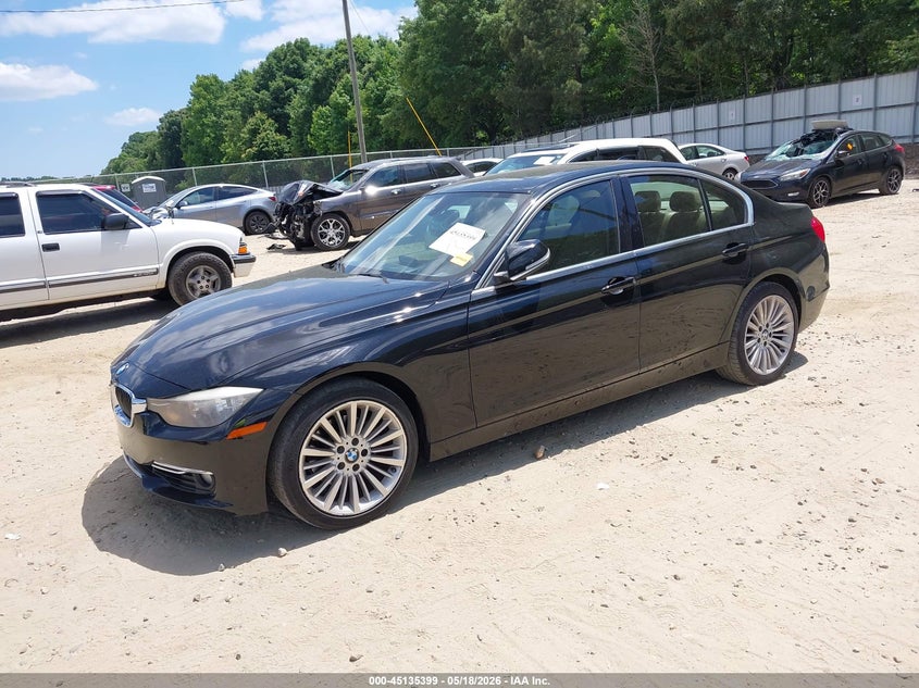 2013 BMW 3er VIN WBA3C1C58DK104549 IAAI salvage auction — FRONT END, Salvage (Georgia), sold $1,150 on 2026-07-10 (photo 2)
