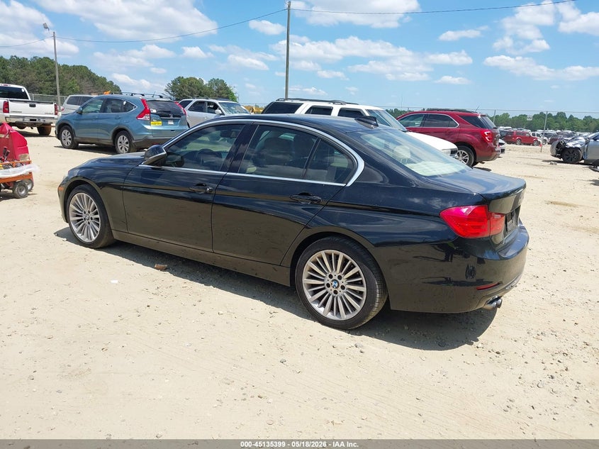 2013 BMW 3er VIN WBA3C1C58DK104549 IAAI salvage auction — FRONT END, Salvage (Georgia), sold $1,150 on 2026-07-10 (photo 3)