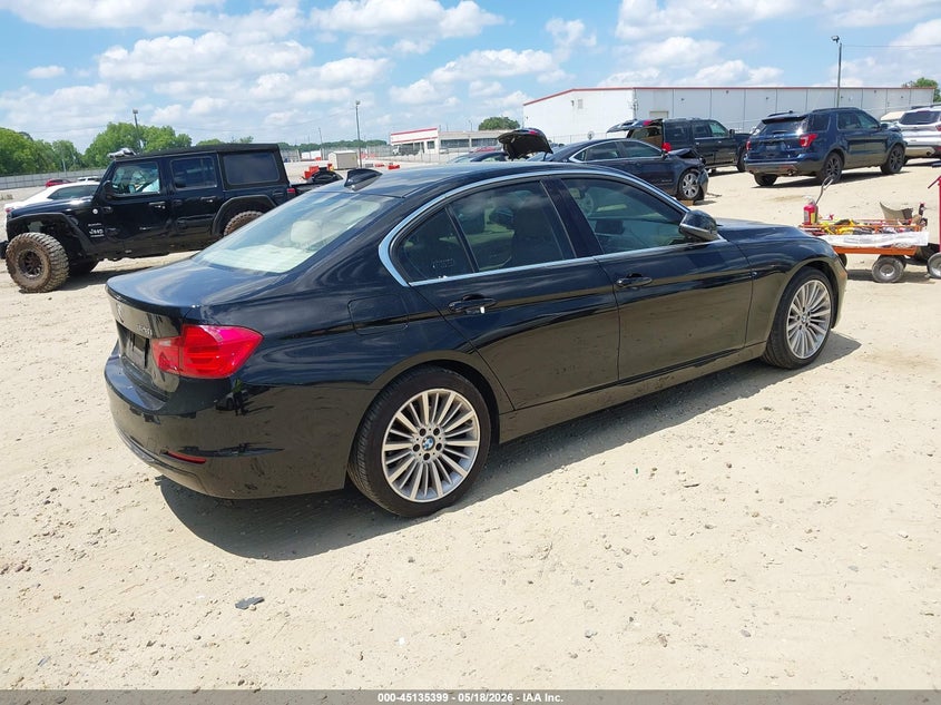 2013 BMW 3er VIN WBA3C1C58DK104549 IAAI salvage auction — FRONT END, Salvage (Georgia), sold $1,150 on 2026-07-10 (photo 4)