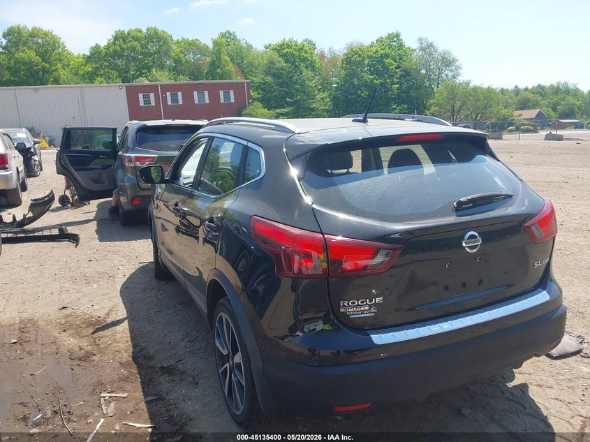 2018 Nissan Rogue VIN JN1BJ1CR1JW252959 IAAI salvage auction — LEFT FRONT, Salvage (Massachusetts), sold $3,600 on 2026-07-28 (photo 3)