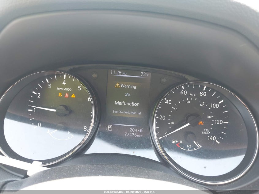 2018 Nissan Rogue VIN JN1BJ1CR1JW252959 IAAI salvage auction — LEFT FRONT, Salvage (Massachusetts), sold $3,600 on 2026-07-28 (photo 7)
