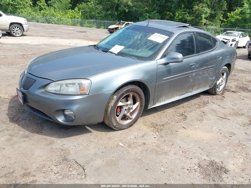 2004 Pontiac Grand prix VIN 2G2WR524041330295 IAAI salvage auction — RIGHT SIDE, Salvage (Mississippi), sold $250 on 2026-07-08 (photo 2)
