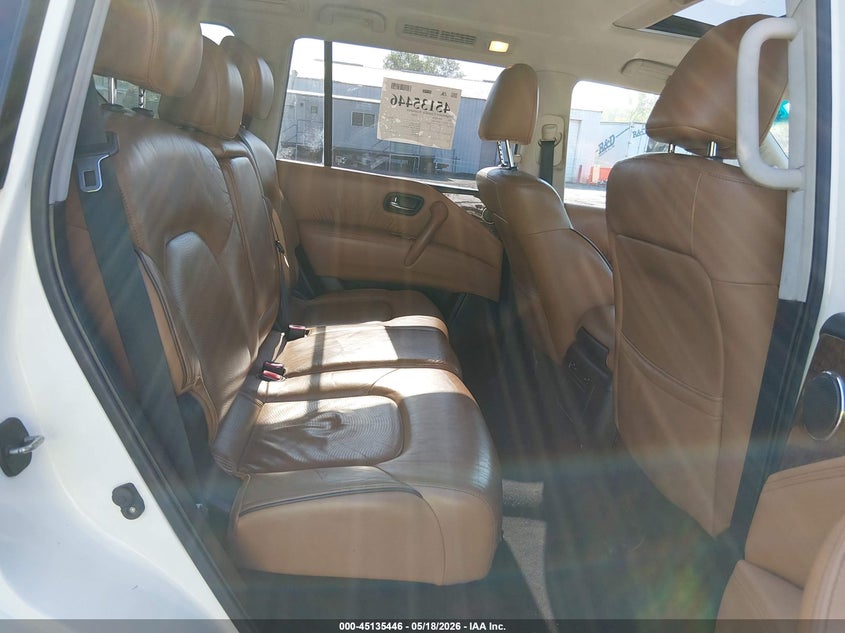 2016 Infiniti Qx80 VIN JN8AZ2NC8G9403095 IAAI salvage auction — FRONT END, Salvage (Pennsylvania), sold $3,850 on 2026-07-14 (photo 8)