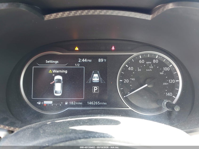 2021 Nissan Versa VIN 3N1CN8EV8ML852853 IAAI salvage auction — FRONT END, Salvage Title, sold $2,150 on 2026-07-31 (photo 7)