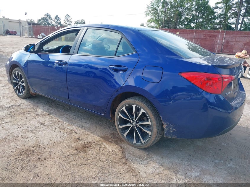 2017 Toyota Corolla VIN 5YFBURHE7HP643111 IAAI salvage auction — HAIL, Original (Texas), sold $6,950 on 2026-07-09 (photo 3)