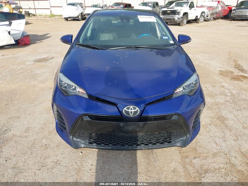 2017 Toyota Corolla VIN 5YFBURHE7HP643111 IAAI salvage auction — HAIL, Original (Texas), sold $6,950 on 2026-07-09 (photo 6)