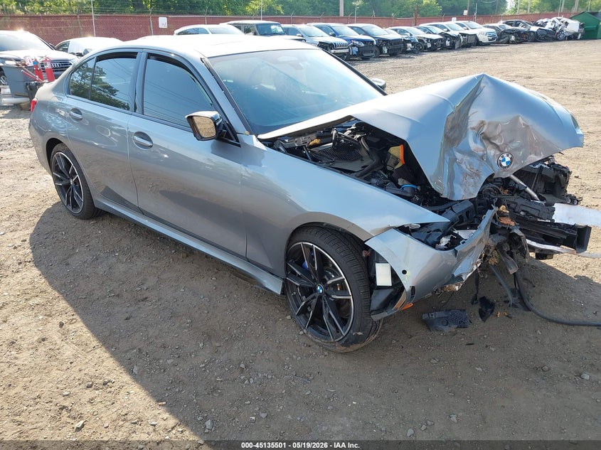 2025 BMW M3 VIN 3MW69FT05S8F28217 IAAI salvage auction — FRONT END, Salvage (Idaho), sold $6,150 on 2026-07-08 (photo 1)
