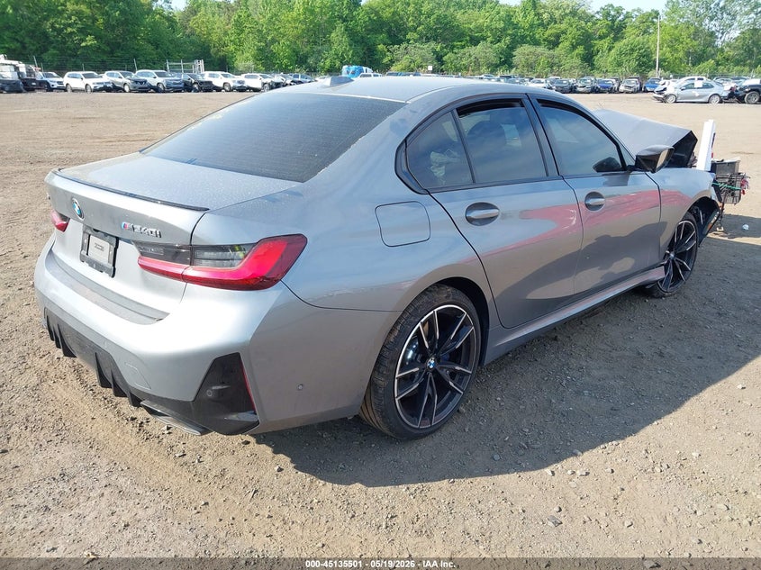 2025 BMW M3 VIN 3MW69FT05S8F28217 IAAI salvage auction — FRONT END, Salvage (Idaho), sold $6,150 on 2026-07-08 (photo 4)