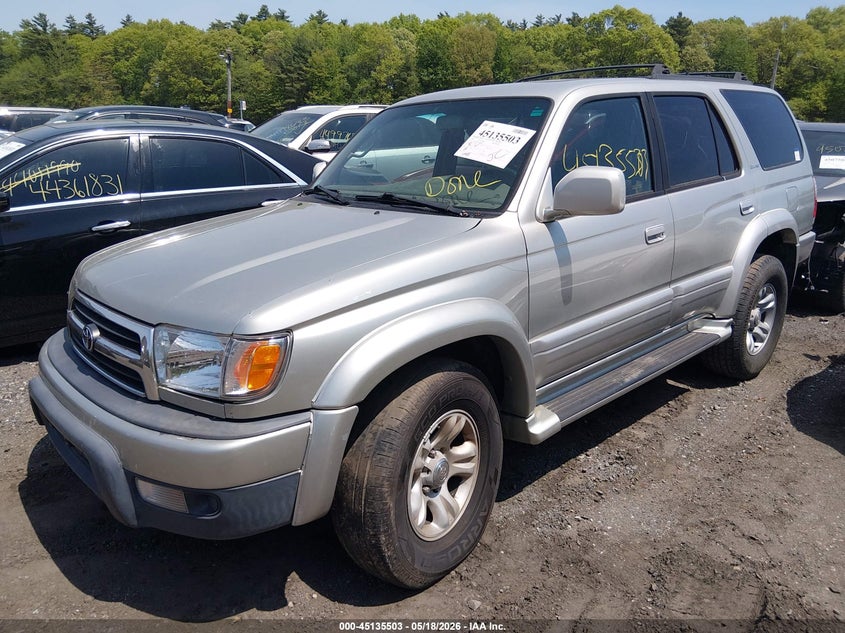 2002 Toyota 4runner VIN JT3HN87R829069352 IAAI salvage auction — NORMAL WEAR, Salvage (Texas), sold $25 on 2026-07-28 (photo 2)